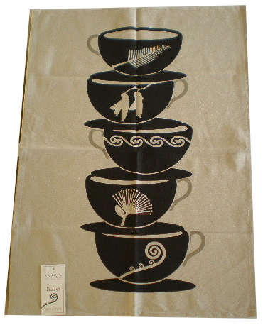 Cup and Saucer Tea Towel