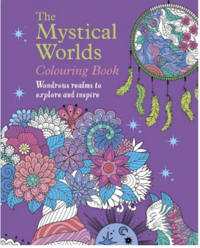 Mystical Worlds Colouring Book
