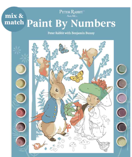 Paint By Numbers Peter Rabbit