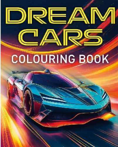 Dream Cars Colouring Book