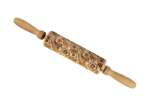 Embossed Rolling Pin - Flory