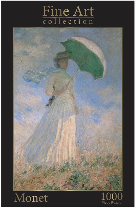 Fine Art Collection - Monet's Woman with Parasol