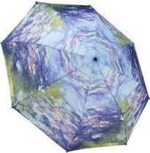 Monet's Water Lilies - Reverse Close Umbrella