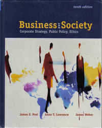 Business and Society - Corporate strategy, public policy, ethics
