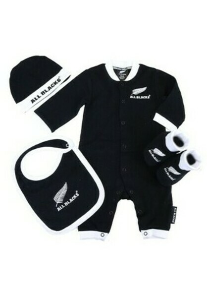 All Blacks Newborn 4pce Gift Set
