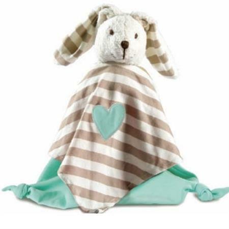 Hape Rabbit Cloth Snuggly - Blue