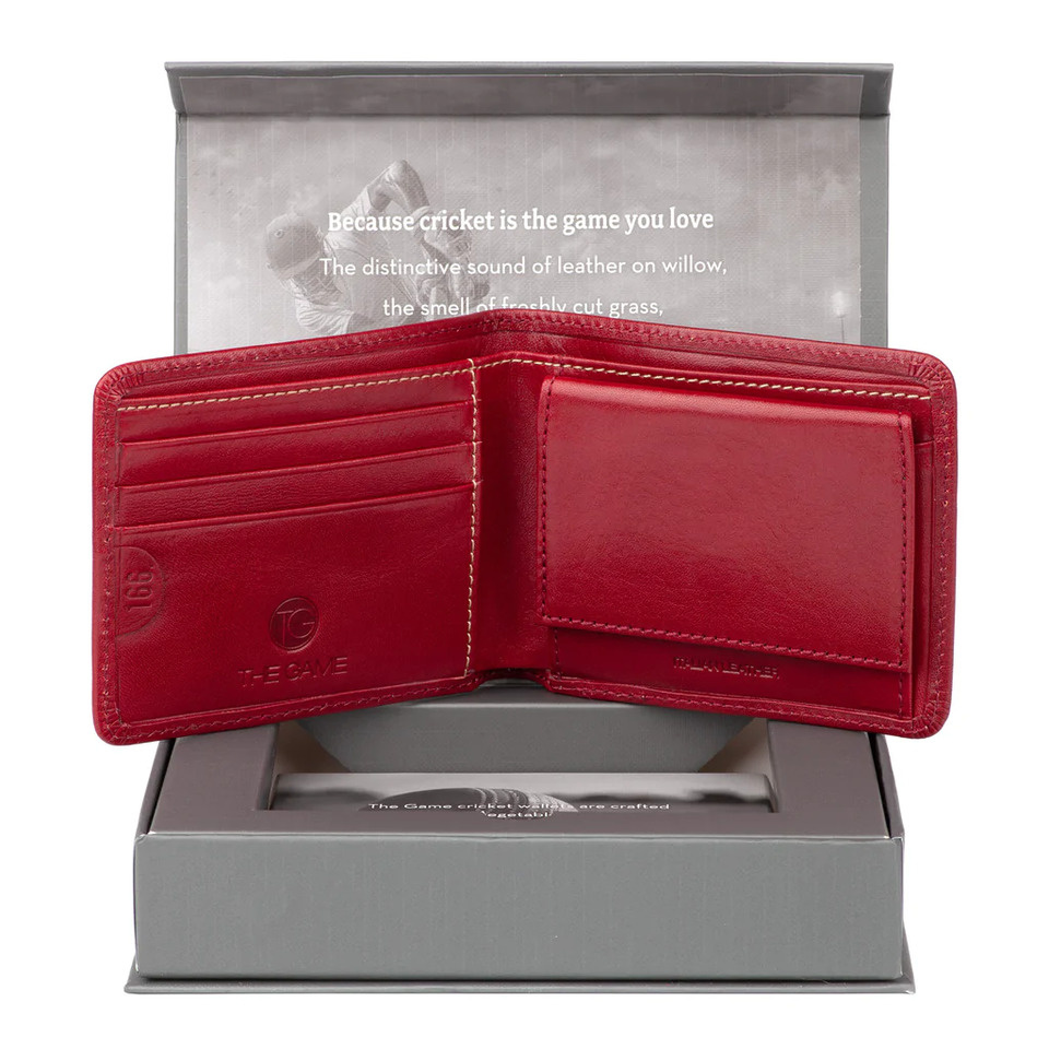 THE ALL ROUNDER COIN WALLET - CHERRY