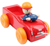 Driver Don Pull Along Wooden Toy