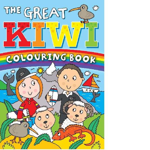 The Kiwi Colouring Book