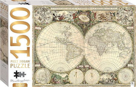 Vintage World Wide Map
