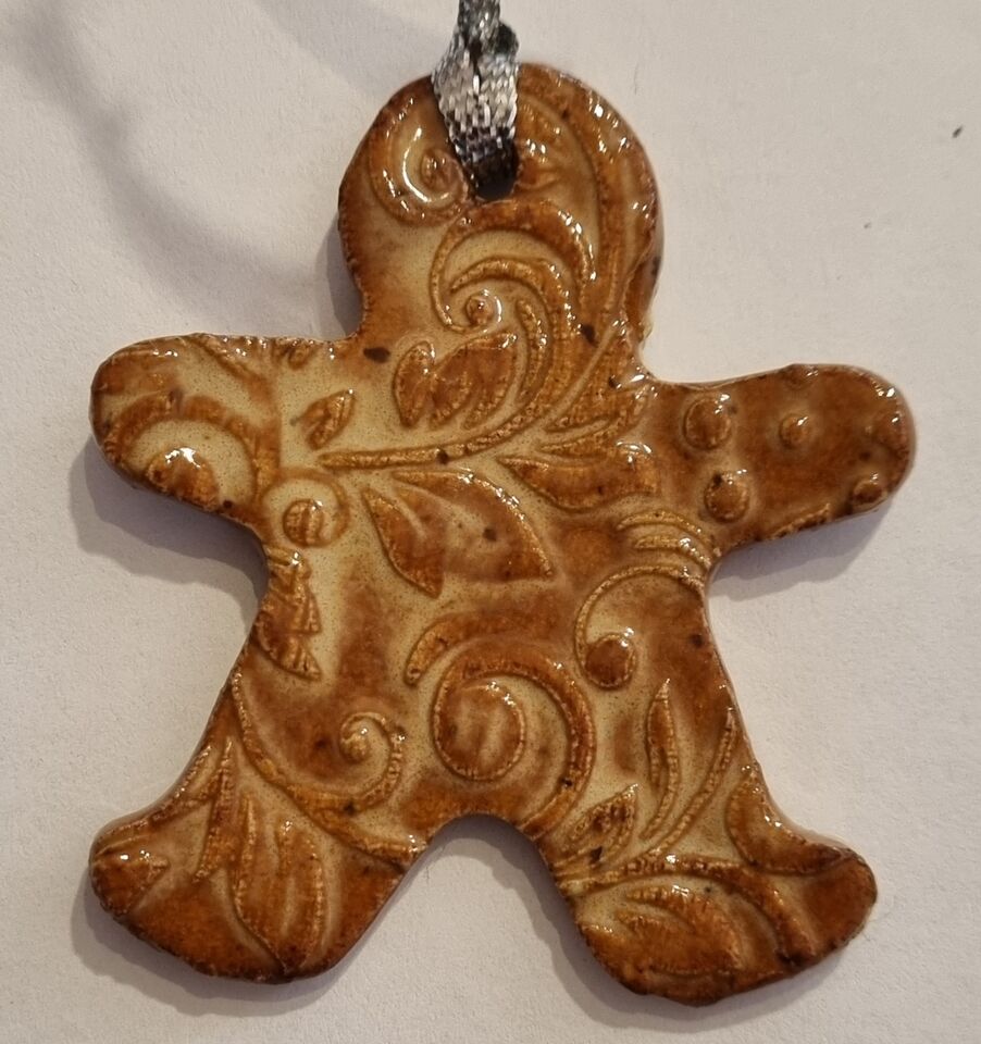 Ceramic Gingerbread Man Decoration