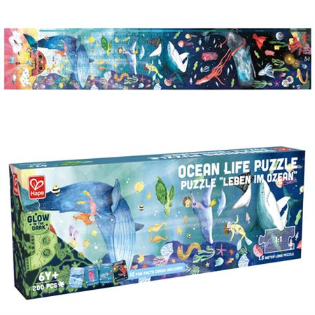 Ocean Life Puzzle - Glowing