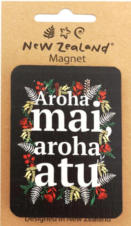 Magnet NZ Aroha Mai Aroha Atu