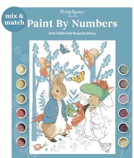 Paint By Numbers Peter Rabbit