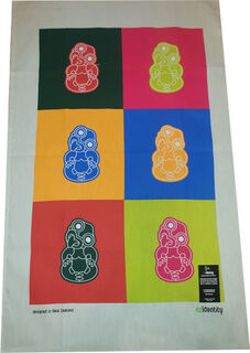 Tiki Kitsch Tea Towel