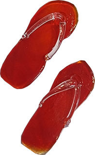 Miniature Glass Jandals