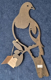 Kereru Corten Steel Wall Art