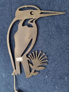 Kingfisher Corten Steel Wall Art