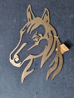 Horse Head Corten Steel Wall Art