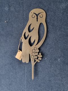 Morepork Corten Steel Garden Art