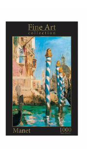 Fine Art 1000 Piece Jigsaw Manet Grand Canal