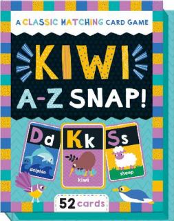 Kiwi A-Z Snap Card Game Set