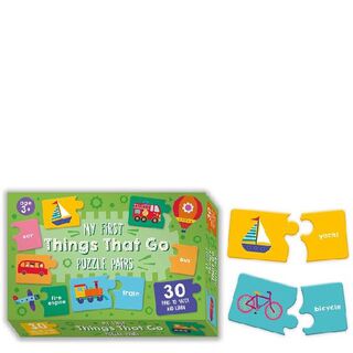 My First Things That Go Puzzle Pairs