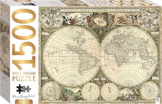 Vintage World Wide Map