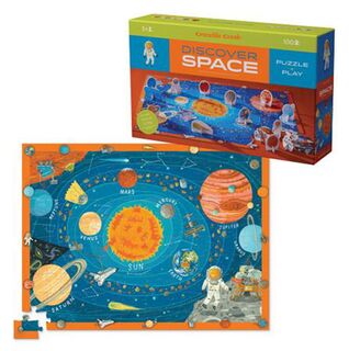 Crocodile Creek 100pc Discovery Puzzle Space