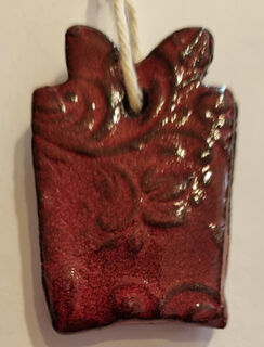 Ceramic Christmas Present Decoration