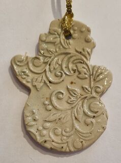 Ceramic Snowmen Decoration