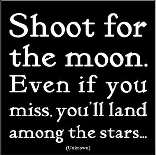 Shoot for the Moon Magnet